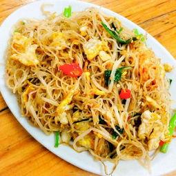 炒粉照片,色香味俱全的美味佳肴